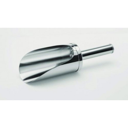 PELLE RONDE EN INOX LONG.250MM D.75MM CAPACITE 450ML