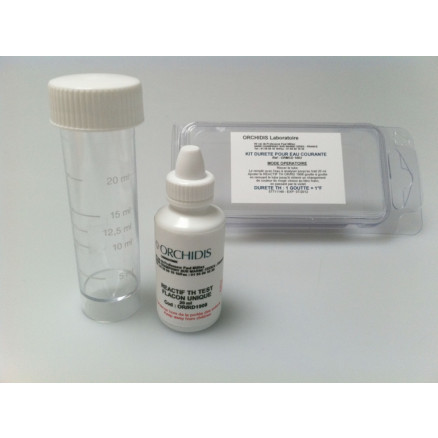 KIT POUR LA DURETE DE L'EAU DE RESEAU 1 A 60'F