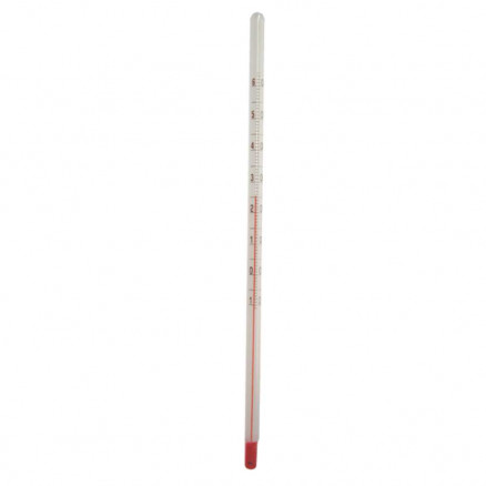 THERMOMETRE A MERCURE DIAM 4MM -10/+150'C ETALONNE +30/+130