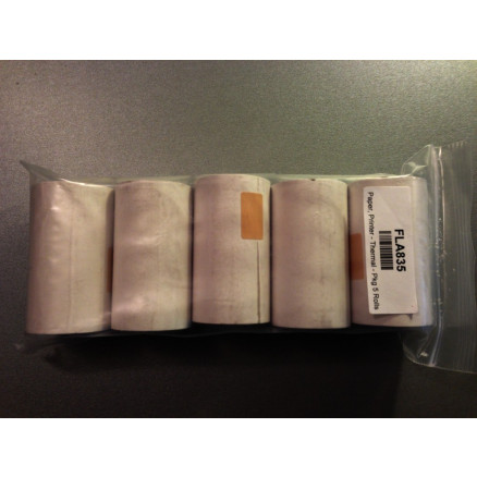 PAPIER THERMIQUE POUR IMPRIMANTE CRYOSCOPE ADVANCED -PACK 5 ROULEAUX