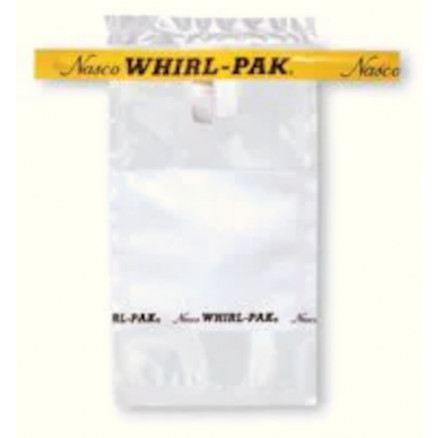 SACHET WHIRL-PAK AVEC SURFACE ECRITURE 118ML D.75X185MM-P500