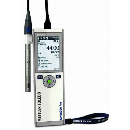 PH/IONO METRE PORTABLE METTLER SEVEN2GO PRO S8-STANDARD KIT