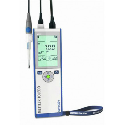 PHMETRE PORTABLE SEVEN2GO AVEC INLAB SOLID GO-ISM + MALLETTE