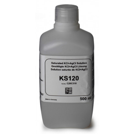 SOLUTION KCL/AGCL SATUREE - 500ML