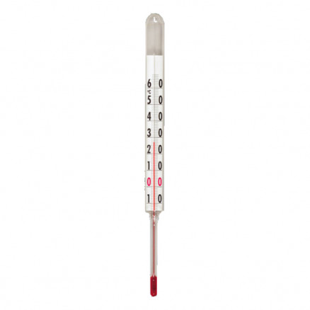 THERMOMETRE INDUSTRIEL A ALCOOL 0/+60'C EN 1'C