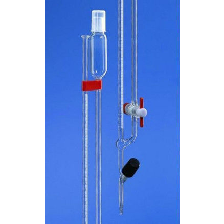 MICROBURETTE DE BANG CAP.5ML AVEC ROBINET POINTEAU EN PTFE