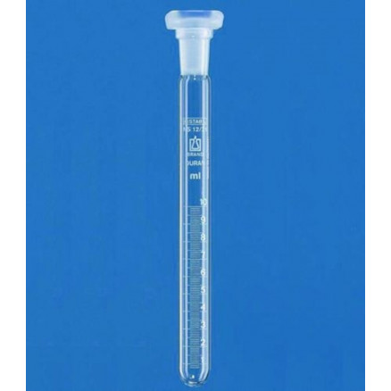 TUBE GRADUE VERRE BORO D.17X220MM EP.1,2MM EN 0,2'C