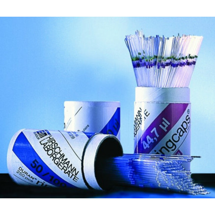 MICROPIPETTE A U.U. AVEC TRAIT CIRCULAIRE 1/2/3/4/5UL -P.250