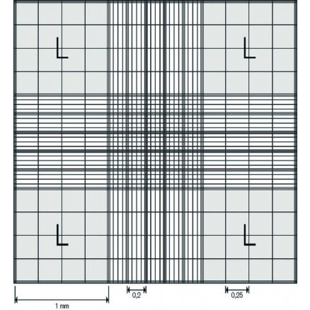 CELLULE DE NUMERATION NEUBAUER BRAND ETALONNABLE SANS PINCE