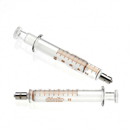 SERINGUE VERRE 2 PIECES 10ML NON STERILE LUER LOCK - PACK 100