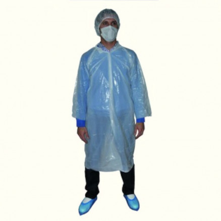 KIT VISITEUR:CHARLOTTE,MASQUE, SURCHAUSSURE, BLOUSE -PACK 100
