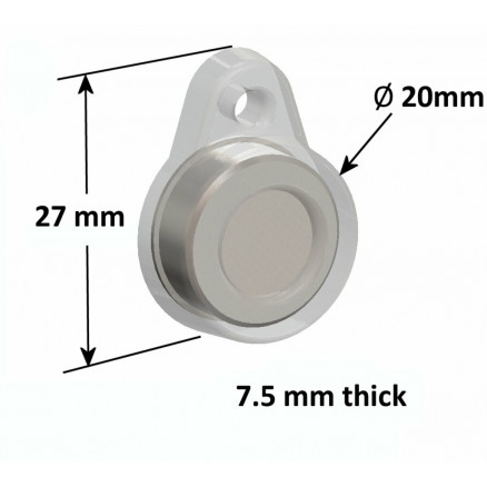 THERMO-BOUTON IBEE 22E ETANCHE SILICONE +15'/+140'C +/-1,5'C