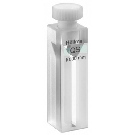 CUVE HELLMA EN QUARTZ TYPE 115 T.O.10MM VOL.400UL
