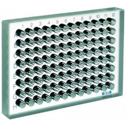 PLAQUE MICROTITRATION QUARTZ 96 PUITS D. 14.5X127X88.5 MM