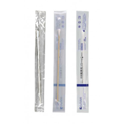 ECOUVILLONS STERILES TIGE ALU EMBOUT RAYON - PACK 1000