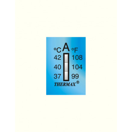 RUBAN THERMOMETRE 3 TEMPERATU- RES THERMAX - 10 PACKS DE 10