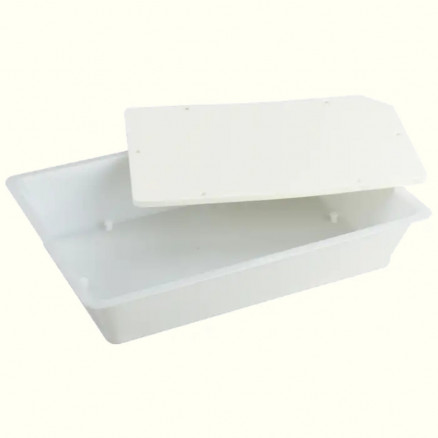 CUVETTE A DISSECTION EN PLASTI -QUE & MOUSSE D.345X245X60MM