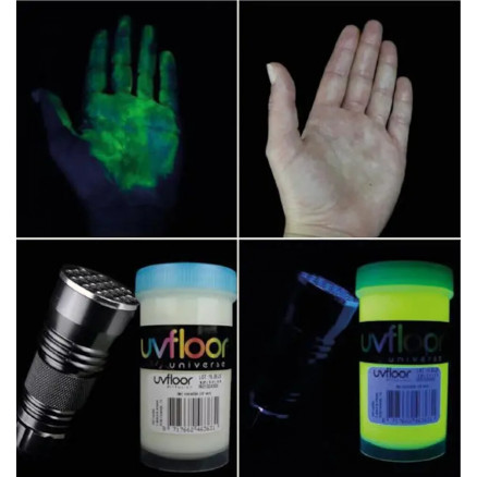 KIT HYGIENE DES MAINS AVEC SIMULATEUR VERT 100ML + LAMPE