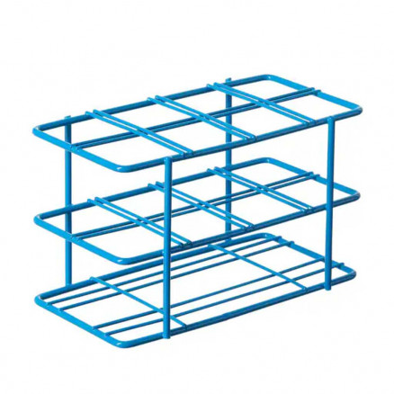 PORTOIR POUR 8 TUBES A CENTRI- FUGER AUTOCLAVABLE 9,2X14,9CM