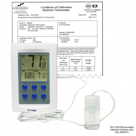 THERMOMETRE FRIO-TEMP BEL-ART -50/+70'C