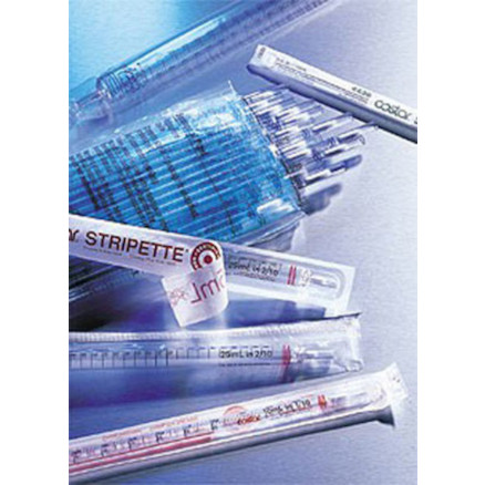 PIPETTE STERILE CORNING STRI- PETTE 5ML EN 1/10E BLEUE-P.500