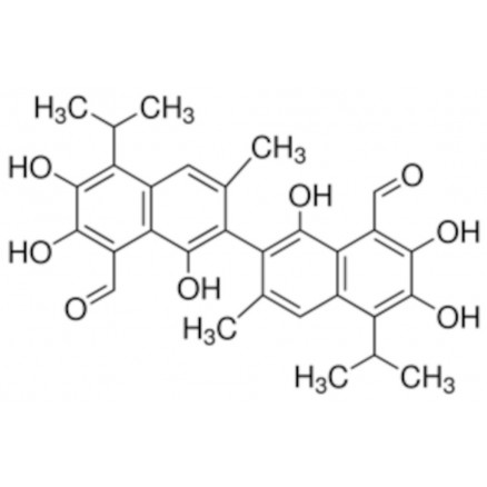 GOSSYPOL >95% HPLC SIGMA G8761 - 100MG