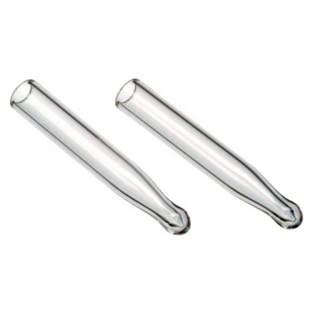 TUBE D'INSERTION EN VERRE D.INT 6MM POUR TUBES 2ML-P.100