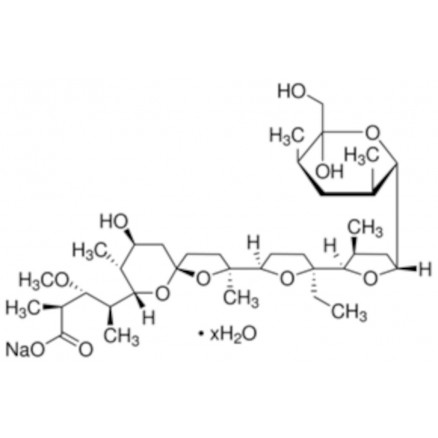 STANDARD ANALYTIQUE MONENSIN SODIUM SALT SIGMA 46468-100MG