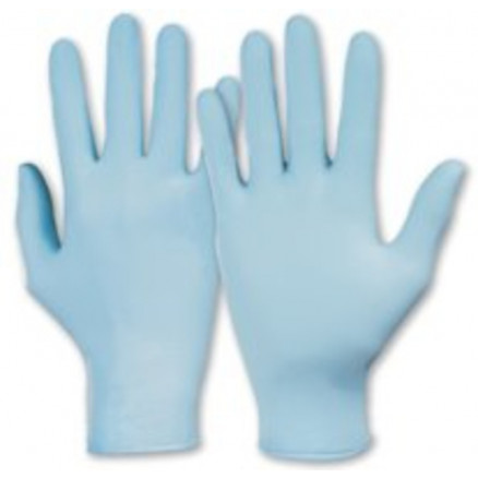 GANTS NITRILE DERMATRIL BLEUS TAILLE L - 10 BOITES DE 100