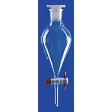 AMPOULE A DECANTER CONIQUE ROB.PTFE V 6MM ROD 29/32 - 2L