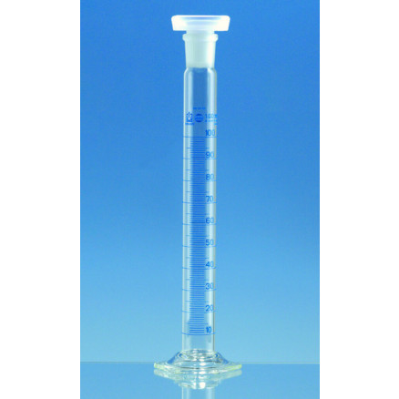 EPROUVETTE GRADUE BOUCHEE VERRE BRAND CL. A 10ML - X2