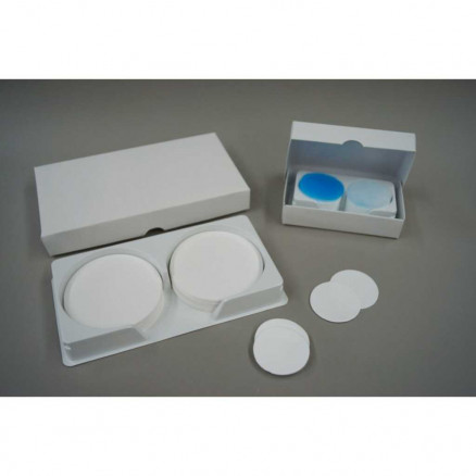 FILTRES FIBRE DE VERRE AVEC LIANT GRAD FV29 D.90MM-PAR 50