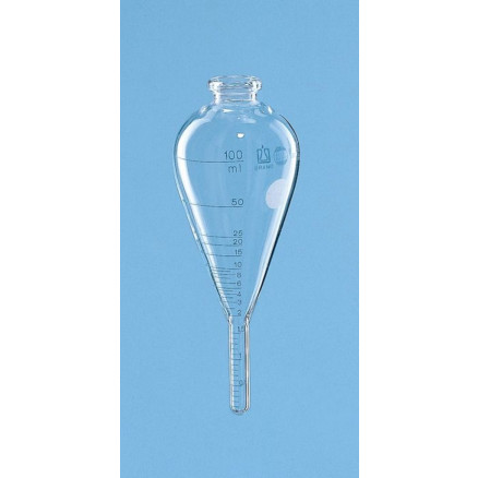 TUBE A CENTRIFUGER VERRE BORO CAP.100ML - PACK 2