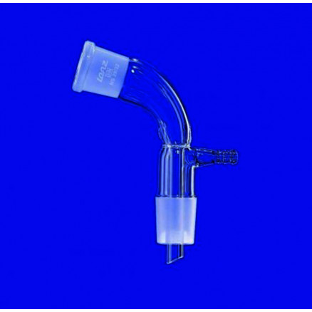 ALLONGE COURBEE 105' DOUBLE RODAGE CN29/32 + PRISE DE VIDE