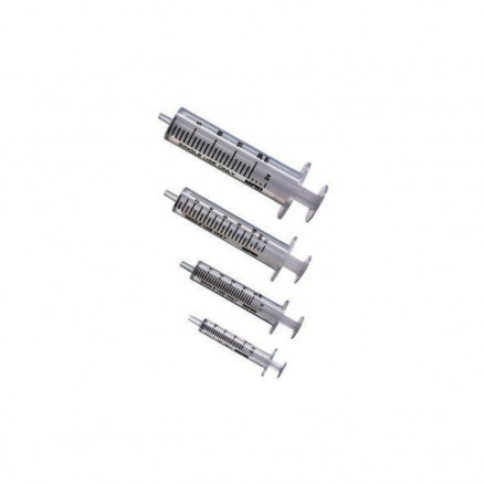 SERINGUE STERILE 2 PIECES 2ML LUER CENTRE X100