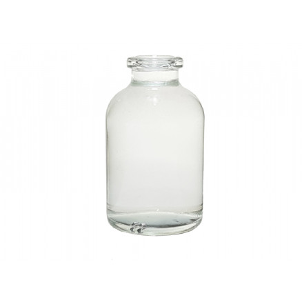 FLACON ANTIBIOTIQUE VERRE BLANC 50 ML  PACK DE 130