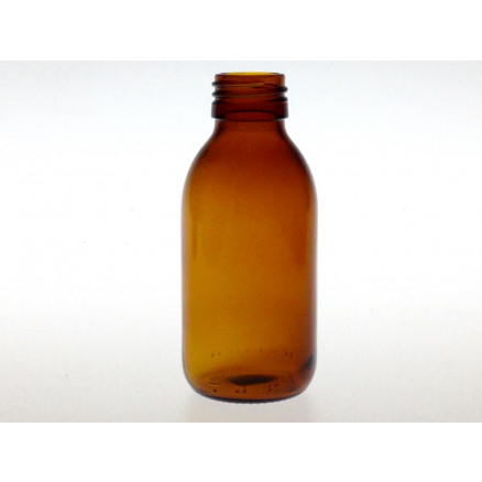 FLACON LABO E.O. VERRE JAUNE DE 125 ML NU PACK 104
