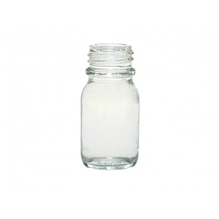 FLACON ROND VERRE BLANC E.O. 10 ML PACK DE 195