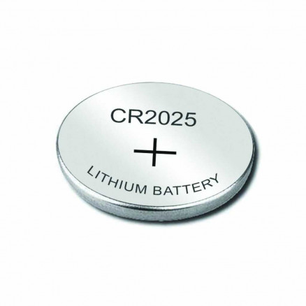 PILE BOUTON CR2025 LITHIUM - DIOXYDE DE MANGANESE 3V
