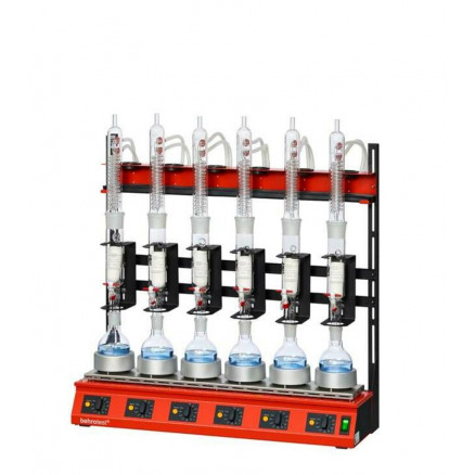 APPAREIL D'EXTRACTION SOXHLET BEHROTEST 6 POSTES 100ML