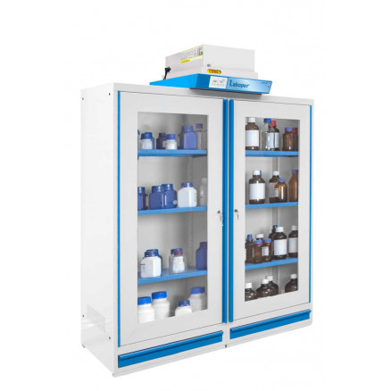 ARMOIRE DE SECURITE TRIONYX AF4-2X 2 PORTES 2 COMPARTIM.