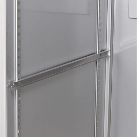 GLISSIERE INOX U - GAUCHE POUR ARMOIRE LKPV 84