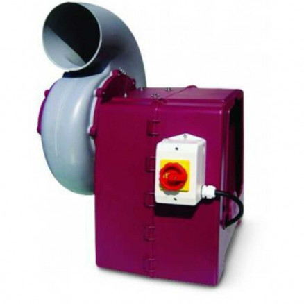 VENTILATEUR CENTRIFUGE PARCOUR OU TERRASSE 220V TRI + SUPPORT