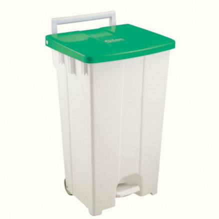 CONTENEUR 100L PP + COUVERCLE VERT
