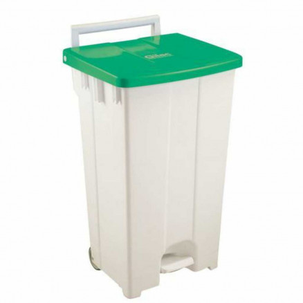 CONTENEUR 100L PP + COUVERCLE VERT