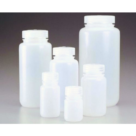 FLACON NALGENE ROND COL LARGE LDPE 250ML - X12