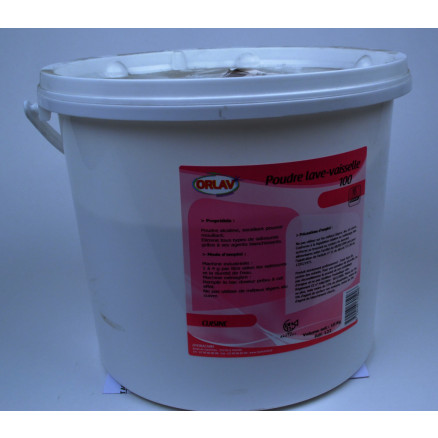 DETERGENT POUDRE VAISSELLE 100 POUR LAVEUR DE LABO-10KG