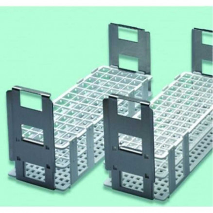 PORTOIR EN PP POUR 60 TUBES D=16/17MM
