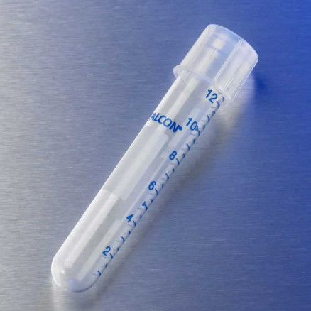 TUBE A FOND ROND EN PS BOUCHON SNAP CAP.14ML S/S25 -PACK 500