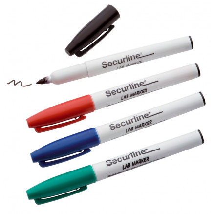 MARQUEUR LAB MARKER POINTE FINE - N50 ROUGE